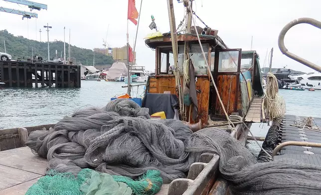 拖網捕魚 資料圖片