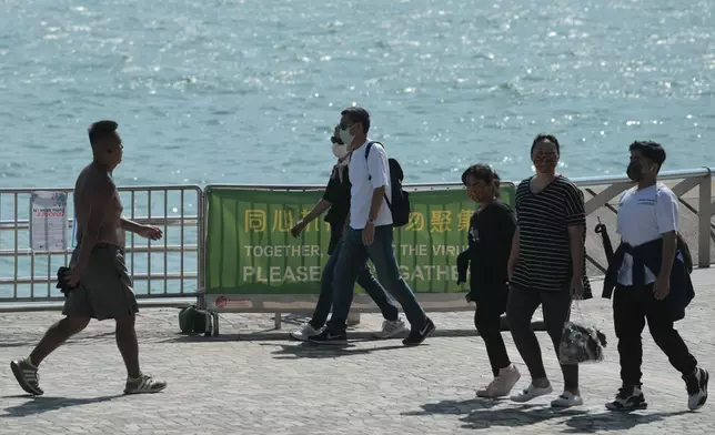 展望隨後數天部分時間有陽光，有一兩陣驟雨。資料圖片