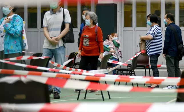 油麻地梁顯利社區檢測中心情況。資料圖片
