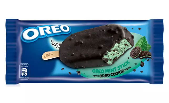 OREO薄荷味冰凍甜點