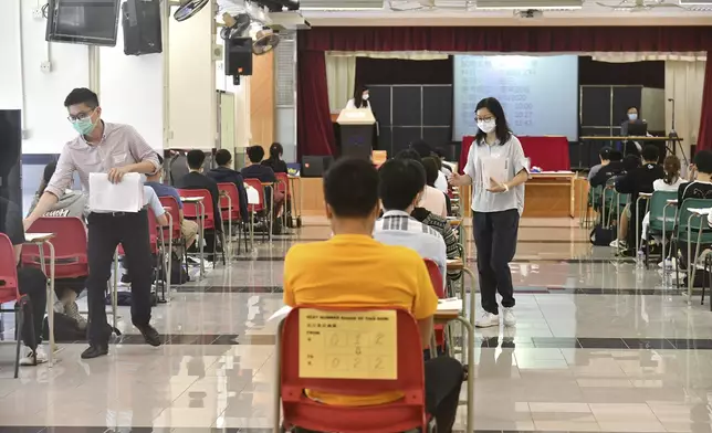 文憑試考生錯字多。資料圖片