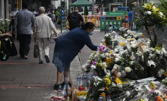 市民對火災造成多人傷亡感到哀傷。