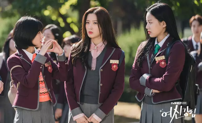 《女神降臨》劇照（tvN Drama IG圖片）