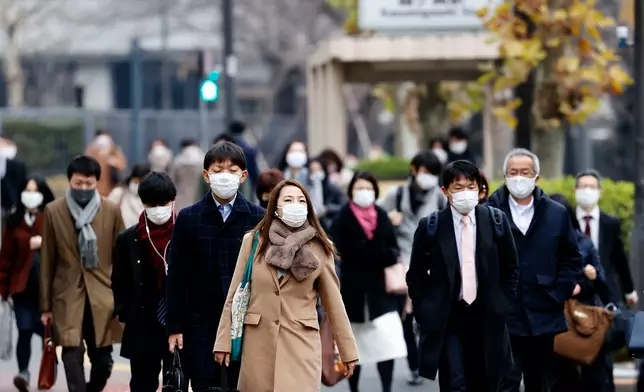 日本街頭（AP圖片）