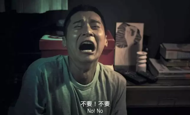 家樂在預告片中，亦有嚇到慘叫樣。