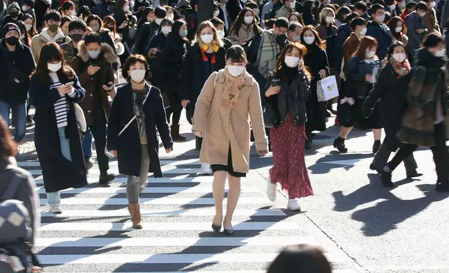 日本街頭（AP圖片）