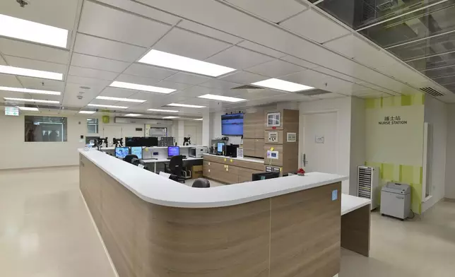 北大嶼山醫院香港感染控制中心設施。