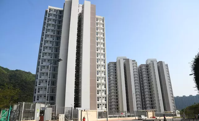 將軍澳百勝角消防處紀律部隊宿舍。資料圖片