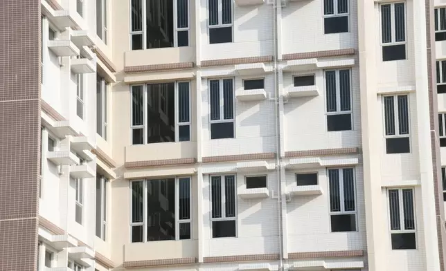 將軍澳百勝角消防處紀律部隊宿舍。資料圖片