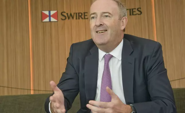 太古地產主席白德利。資料圖片