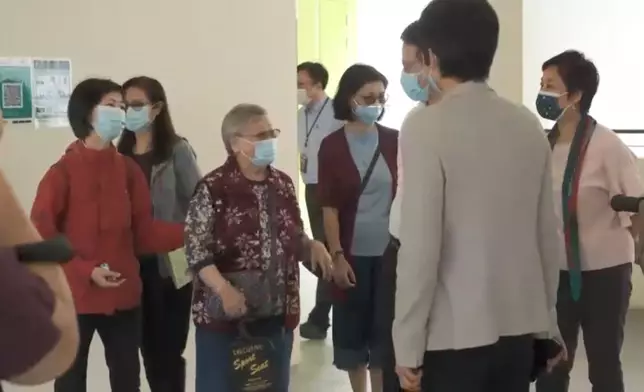 首位住戶上月已收樓。房協影片截圖