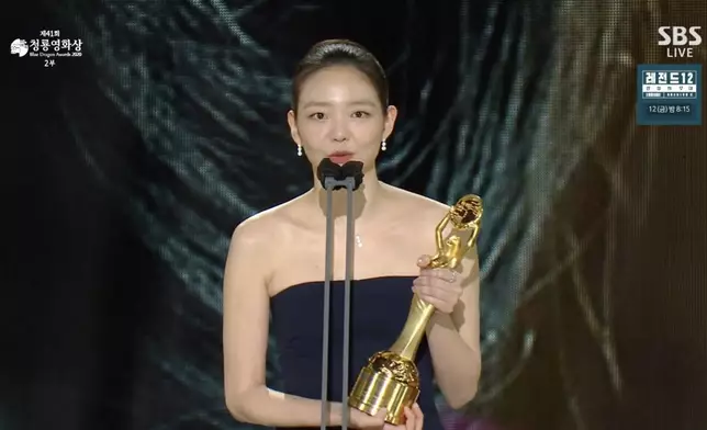 李絮今年獲青龍電影獎「最佳女配角」（網上圖片）