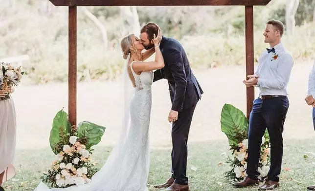 他2019年與拍拖10年的女友Jaymie結婚。（網上圖片）