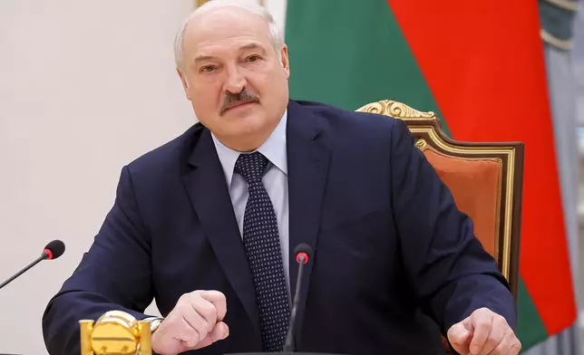 盧卡申科。AP圖片