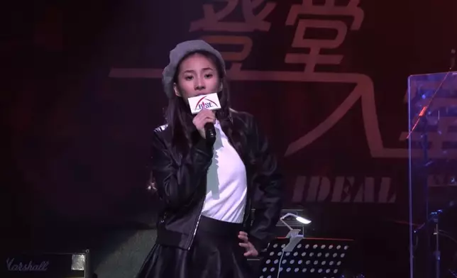 12歲的時候已經好有台風！（影片截圖）