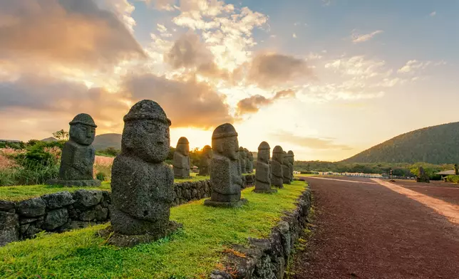 濟州島守護神—石爺立體石像