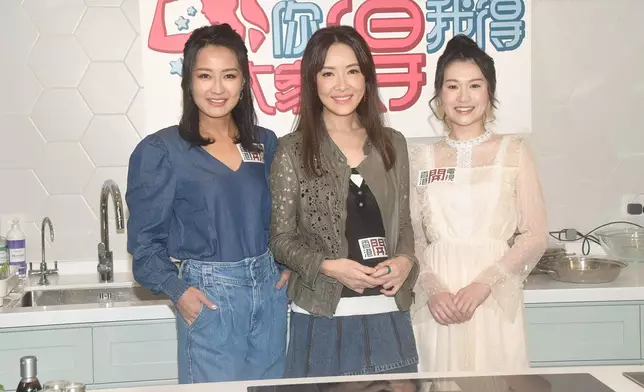 陳倩揚日前主持的香港開電視節目《你得我得大家得》進行錄影，請來曾用錯減肥方法的向海嵐做嘉賓。