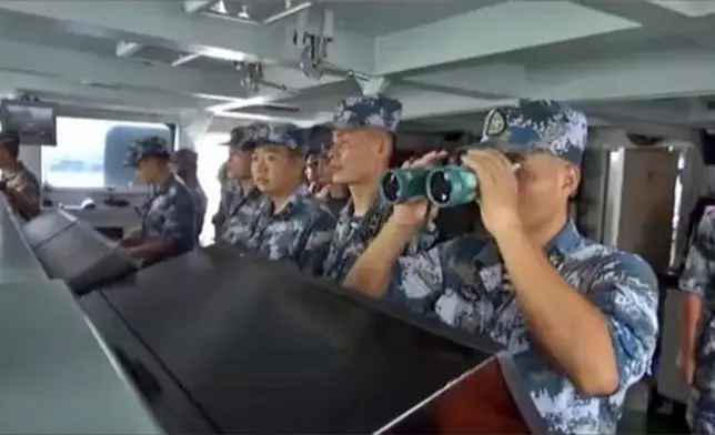 駐港解放軍海陸空演習。