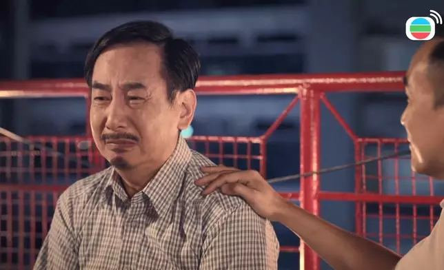 Rocky拍一拍蔣志光的膊頭表示一定會記住！