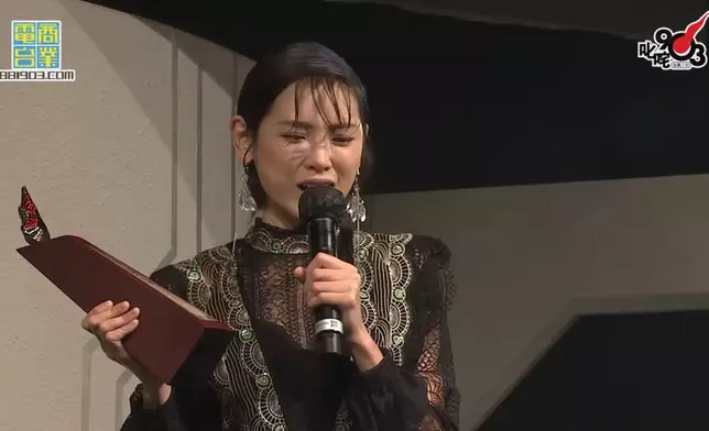 陳蕾今年初奪得叱咤樂壇女歌手銀獎！