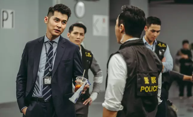 陳家樂於電影《怒火》中飾演警隊高層。