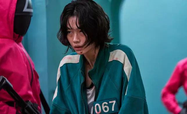 鄭好娟飾演編號「067」的姜曉是個脫北女將（Netflix資料圖片）