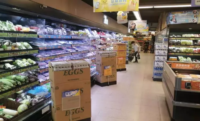 澳門市政署強調，貨源穩定充足，呼籲市民無需恐慌搶購食品。新聞局FB圖片