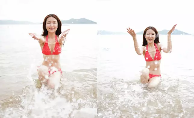 條腰又長又纖幼。