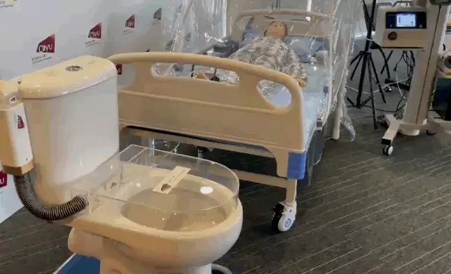 城大研究團隊成功研發快速通風系統，以過濾醫院病房的新冠病毒。