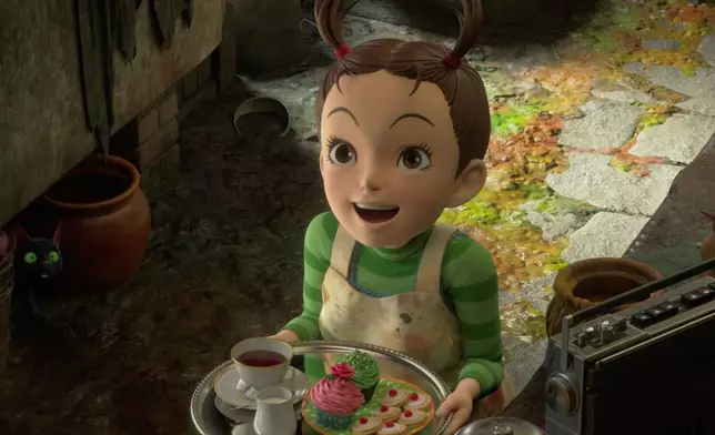 《安雅與魔女》是吉卜力的首部CG動畫作品。