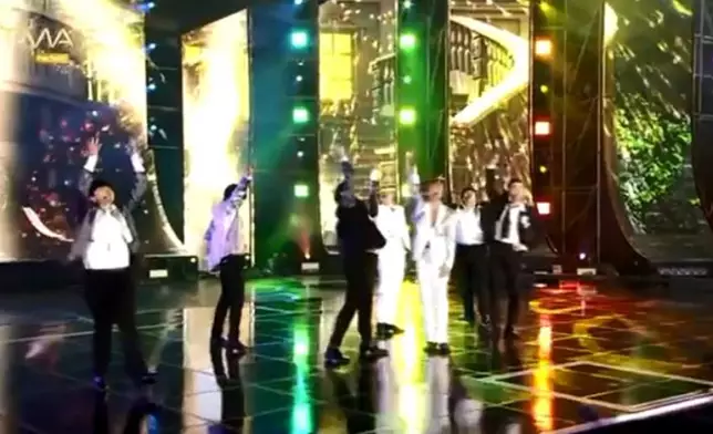Super Junior久違合體踏上《TMA2021》舞台（網上圖片）