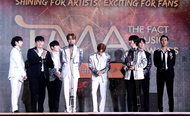 Super Junior全晚共奪得3獎（網上圖片）