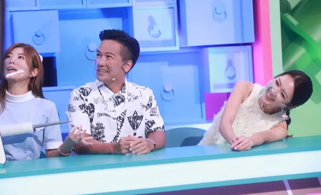 陳庭欣玩到瞓晒身。