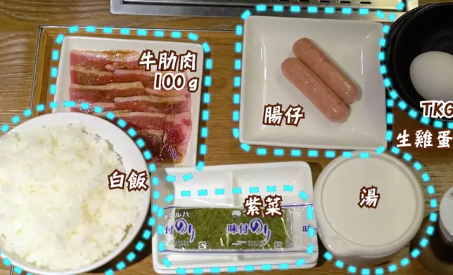 平靚正嘅燒肉早餐set，只需HK$40左右。