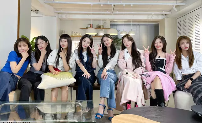Lovelyz9月份曾合體拍攝中秋問候影片（網上圖片）