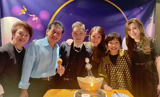 昨日（25日）post李丞責生日party的照片。（宋宛穎IG圖片）