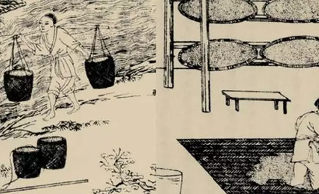 古代釀酒圖。網上圖片