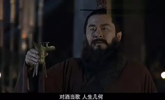 影視中的曹操。網上圖片