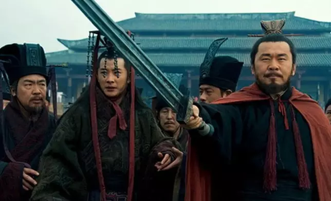 影視中的曹操救駕。網上圖片