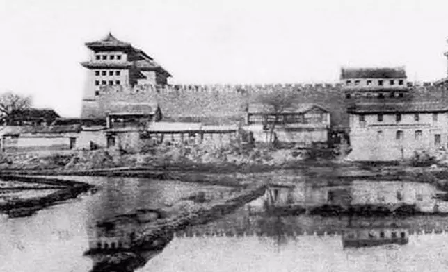 紫禁城西直門全景。網上圖片