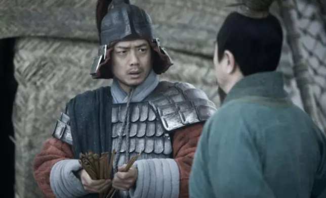 影視劇中的小軍官韓信。網上圖片