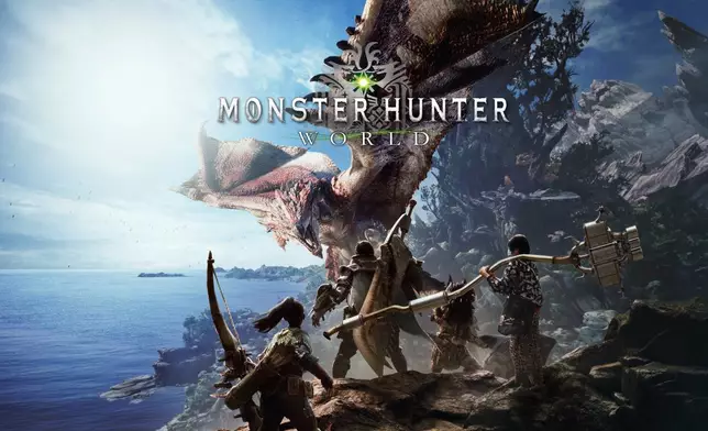 亦有人將婆婆融入遊戲《魔物獵人》（Monster Hunter）。網民Mecha Hachi-Roku圖片