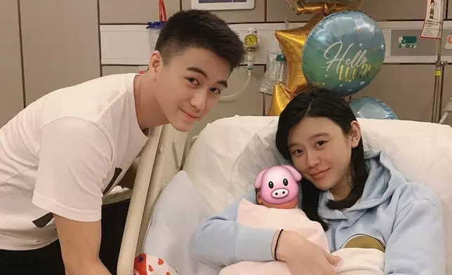 之後就生了寶貝囝囝。