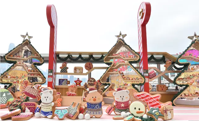 海港城聖誕客運站。海港城官網圖片