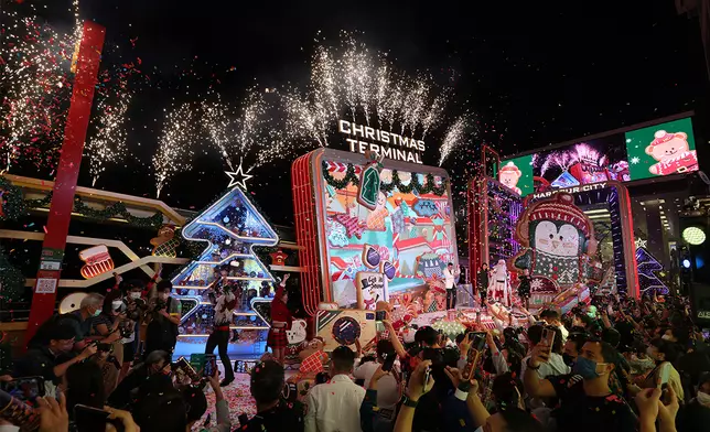 海港城聖誕客運站。海港城官網圖片