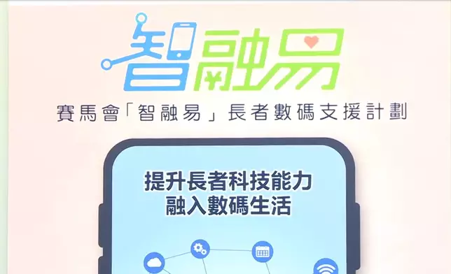 馬會推出「智融易」長者數碼支援計劃，向2萬名基層長者捐贈智能手機。