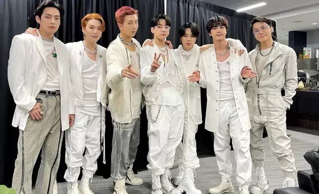 BTS剛完成4場《PERMISSION TO DANCE ON STAGE–LA》實體演唱會（網上圖片）