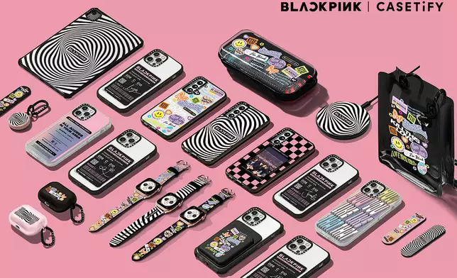 BLACKPINK | CASETiFY系列將在21日正式登場（CASETiFT提供圖片）