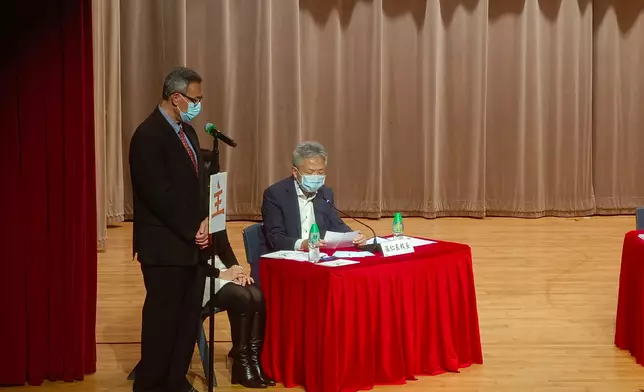 教育界候選人論壇。