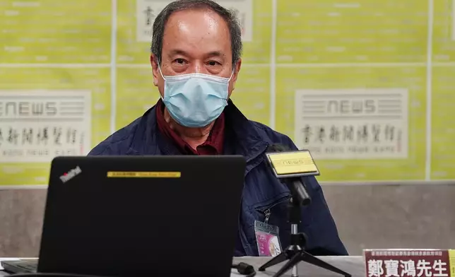 鄭寶鴻分享了日佔時期香港的生活情況。